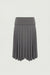 2-way ruched waist midi skirt in thunderstorm — main image