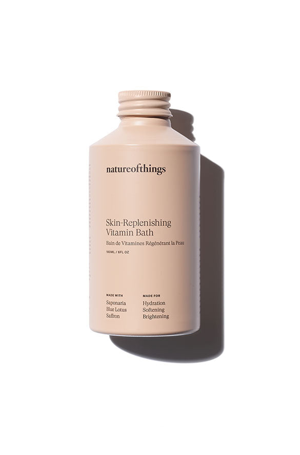 SKIN REPLENISHING VITAMIN BATH BY NATUREOFTHINGS in White — alternate angle