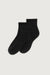 Organic cotton sport socks in black — main image