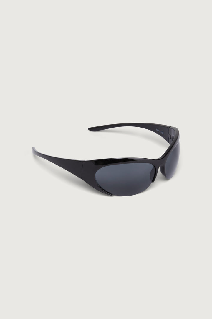 SPORTY SUNGLASSES in Black — alternate angle