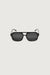 Vintage aviator sunglasses in black brown — image