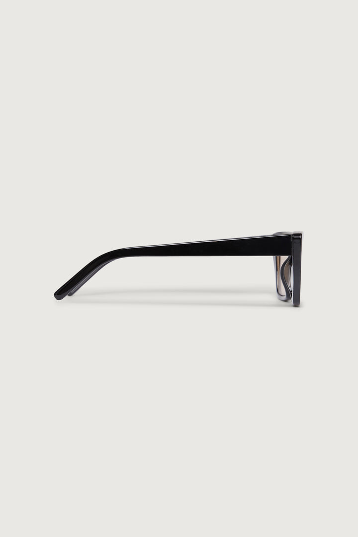 POINTED EDGE SUNGLASSES in Brown — alternate angle