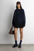 Embroidered oak sport sweater in navy blazer — main image
