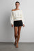 Off the shoulder sweater in cream — main image