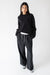 Crewneck sweater in black — main image