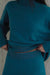 100% cashmere turtleneck sweater in legion blue — main image