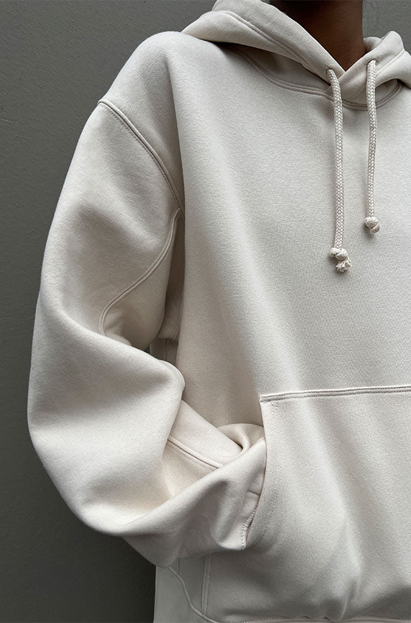 BASIC HOODIE in Birch — alternate angle