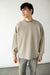 Knit crewneck top in laurel oak — main image