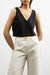Button front tank in black — main image
