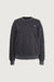 Fleece studio embroidered sweatshirt in gd grey — main image