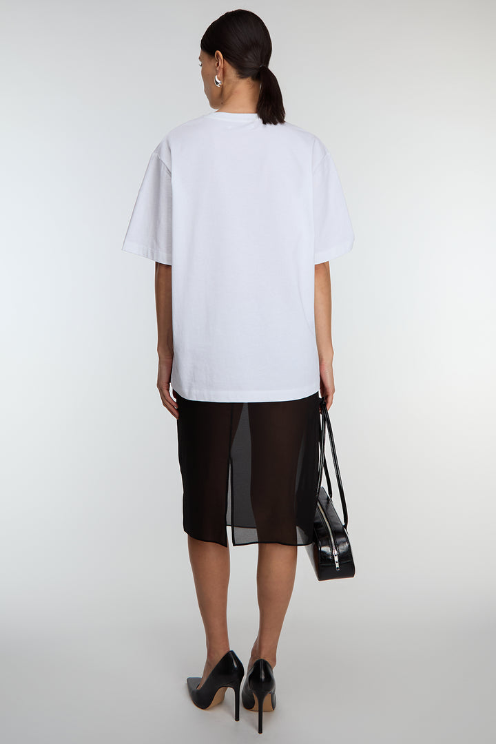 GRAPHIC T-SHIRT in White Graphic — alternate angle