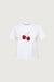 CHERRY RIBBON GRAPHIC T-SHIRT