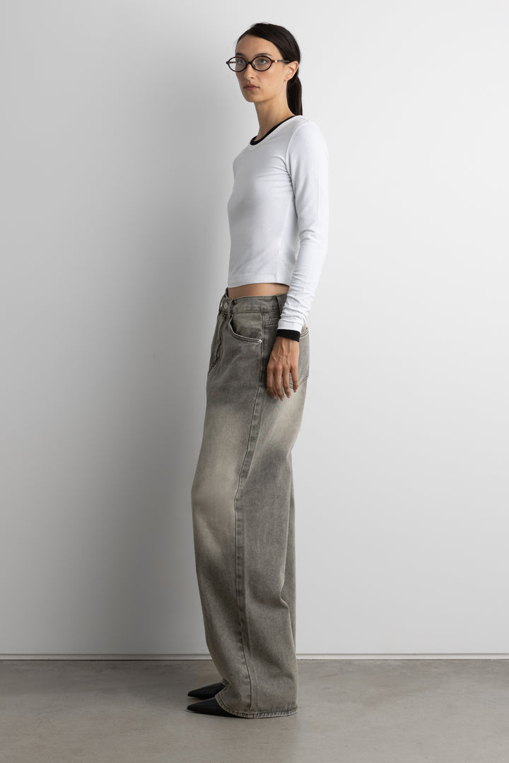 SLIM FIT LONG SLEEVE TOP