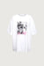 City kitty graphic t-shirt in ivory — main image