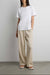 100% cotton relaxed fit t-shirt in white — main image