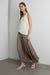 Twist shoulder strap lightweight tank top in light oatmeal — main image