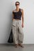 Scoop neck tank top in charcoal — main image