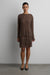 Drift knit top in gray — main image