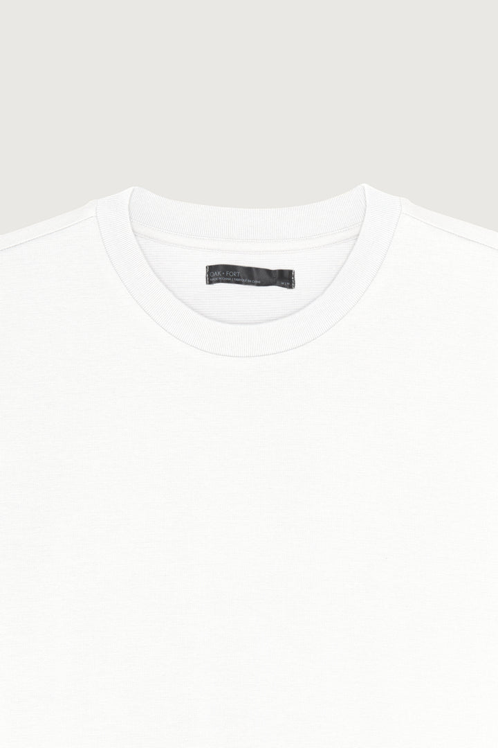 CORE T-SHIRT in White — alternate angle