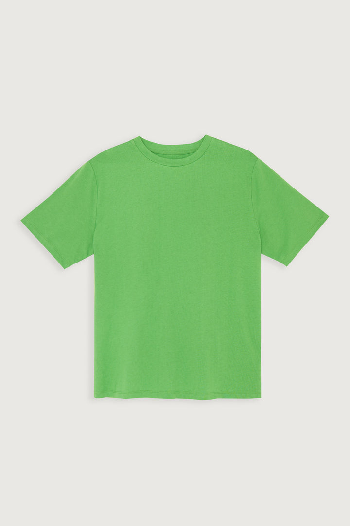 RELAXED FIT TEE in Summer Green — alternate angle