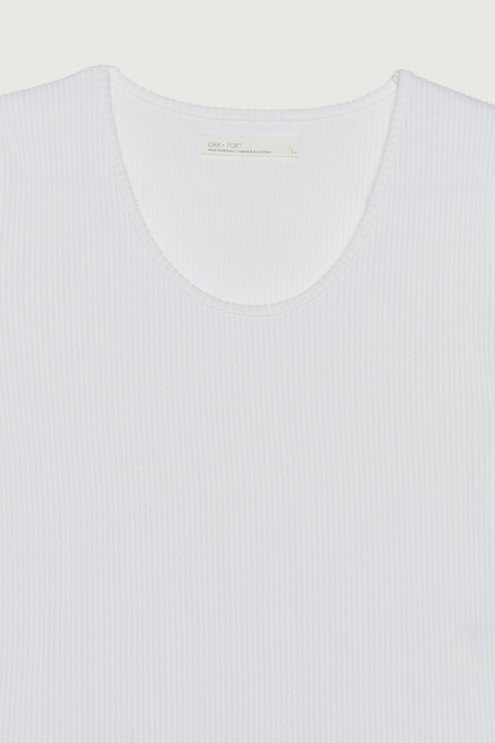 BABYDOLL T-SHIRT in White — alternate angle