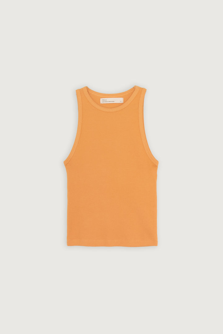 BASIC TANK TOP in Apricot Tan — alternate angle