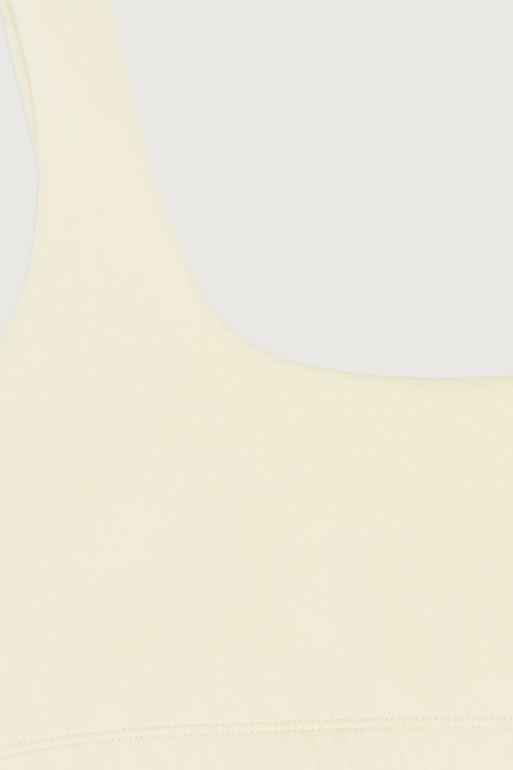 TANK BRALETTE in White Asparagus — alternate angle