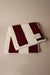 Beach club towel in syrah — main image