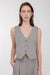 Suiting vest in cloudburst — main image
