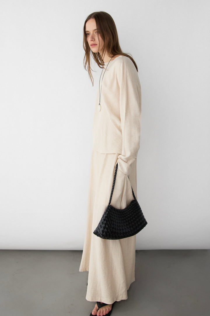 SOLEI BAG in Black — alternate angle