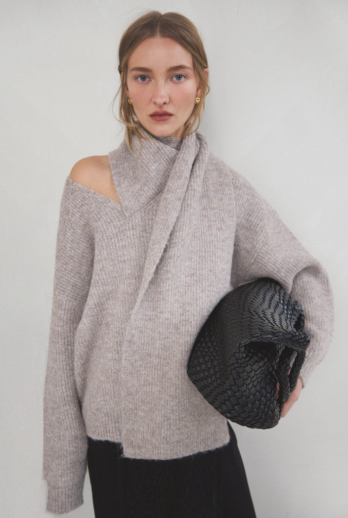 Women's Woven Tote Bag - Vegan Leather Hand-Woven Shoulder Bag With Top Handle & Underarm Carry 11 thumbnail image