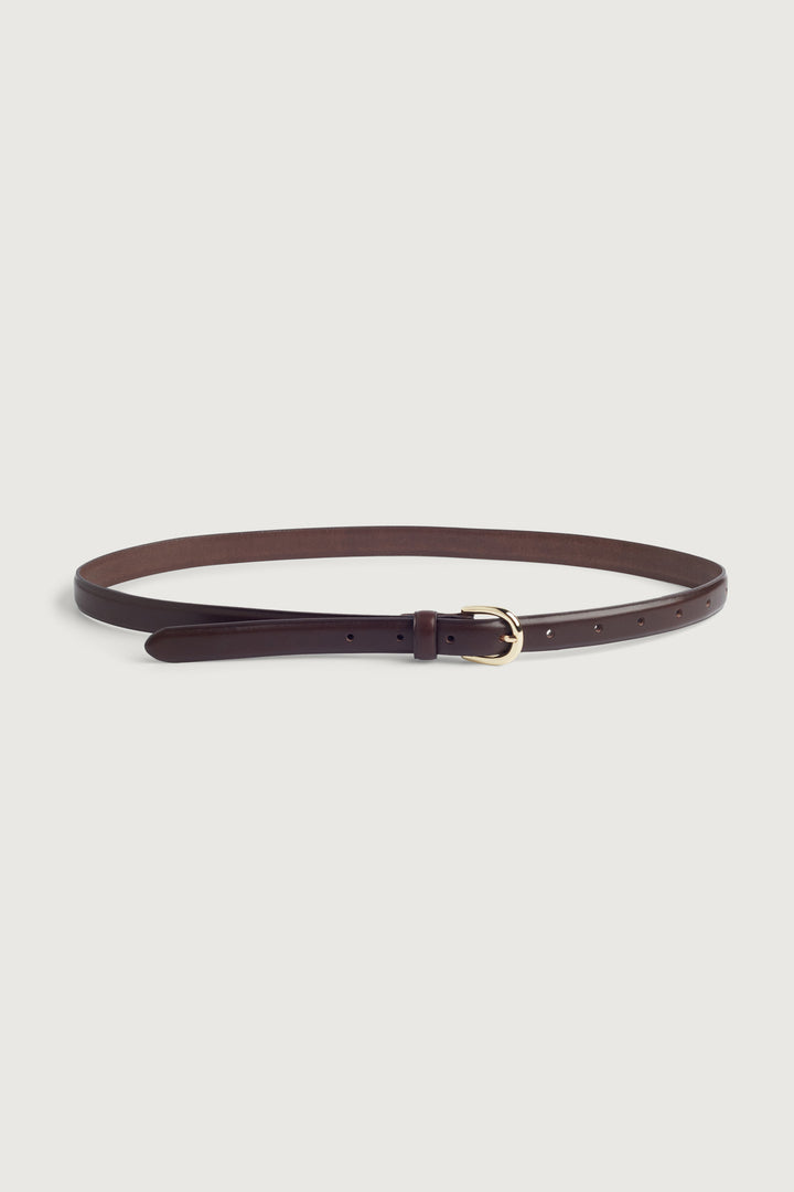 SKINNY LEATHER BELT