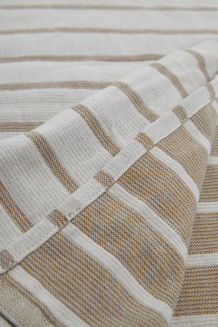 STRIPED COTTON THROW