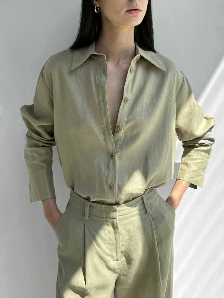 100% LINEN SHIRT