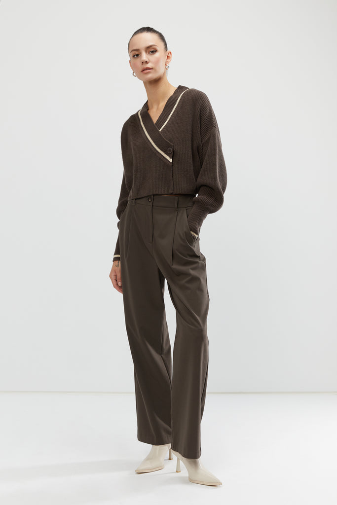 Varsity Cardigan | OAK + FORT