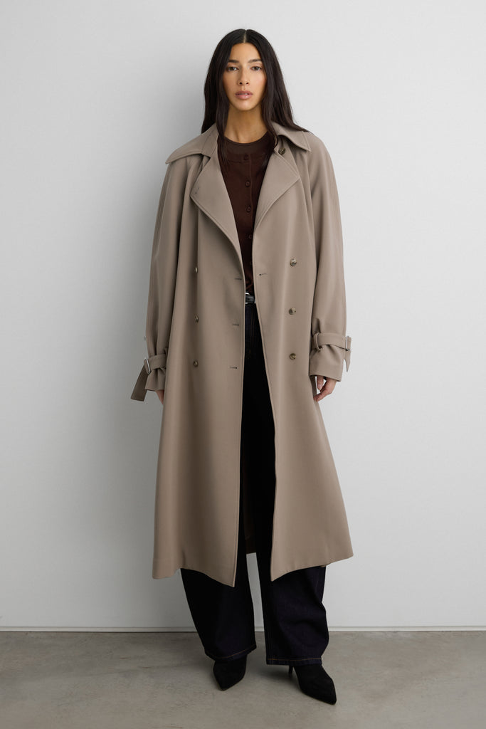 OVERSIZED TRENCH COAT - Main Image