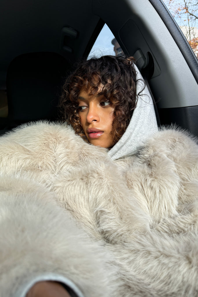 FUZZY JACKET – OAK + FORT