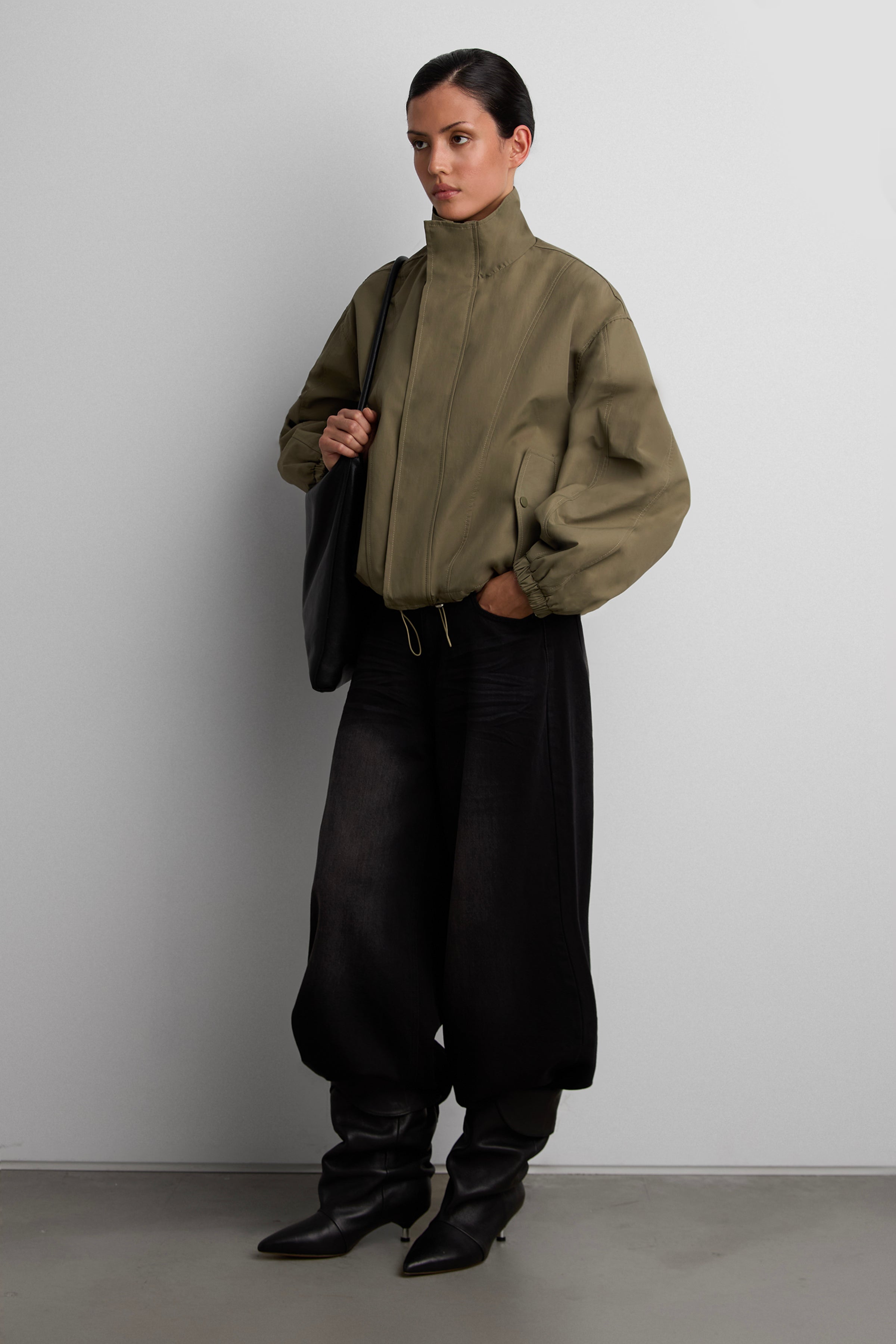 Cropped Military Jacket | OAK + FORT