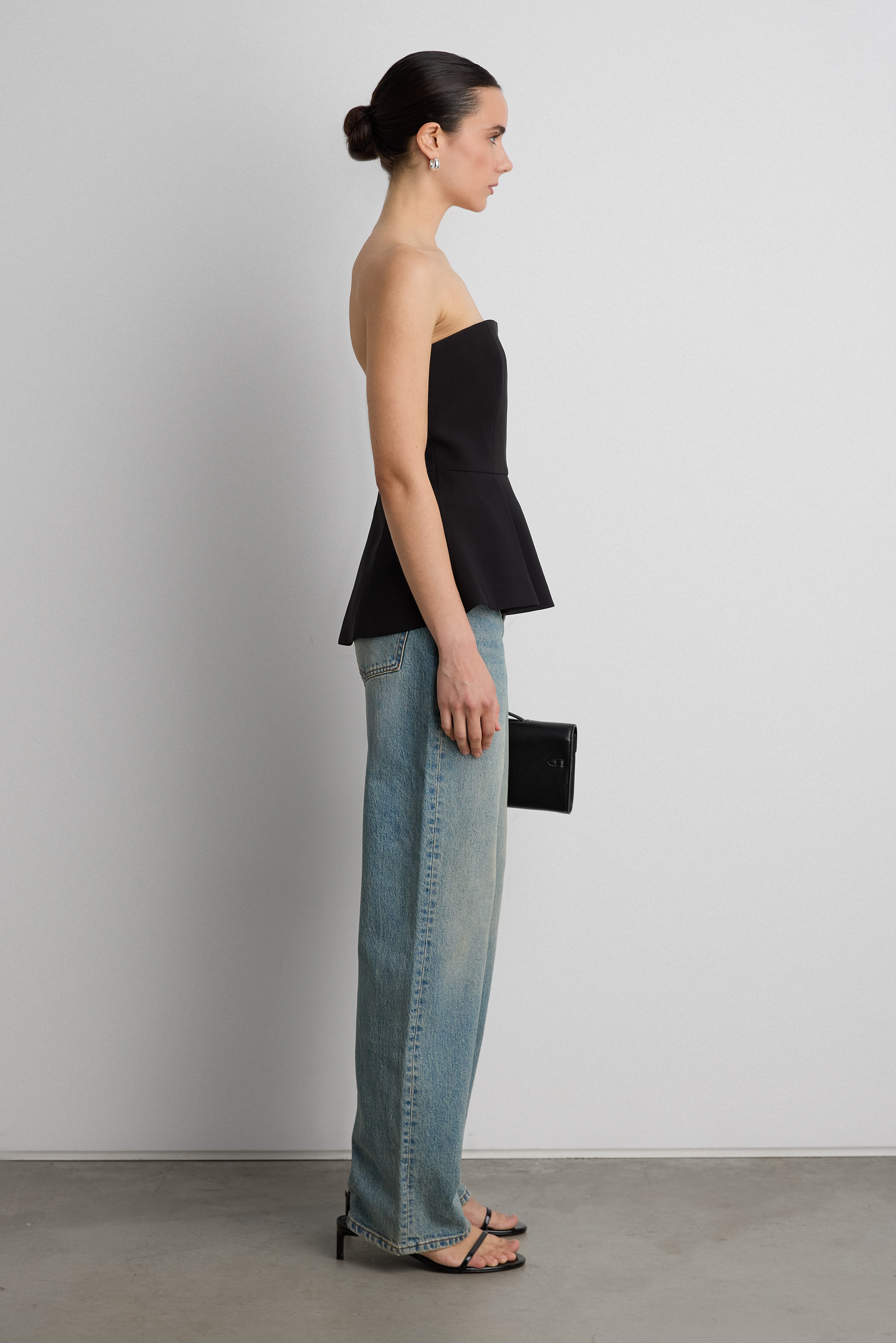 Peplum Tube Top | OAK + FORT