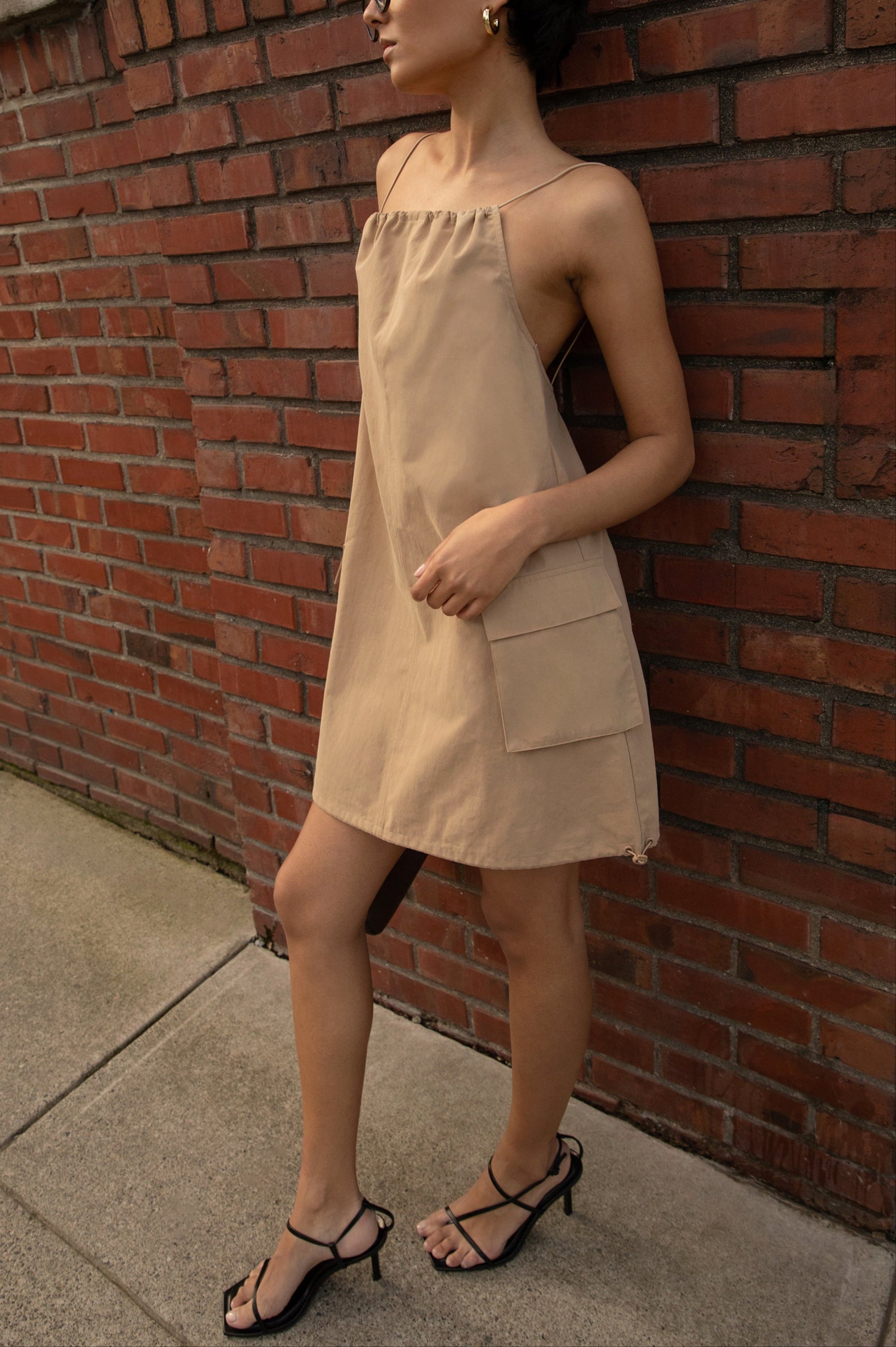 Cargo Mini Dress | OAK + FORT