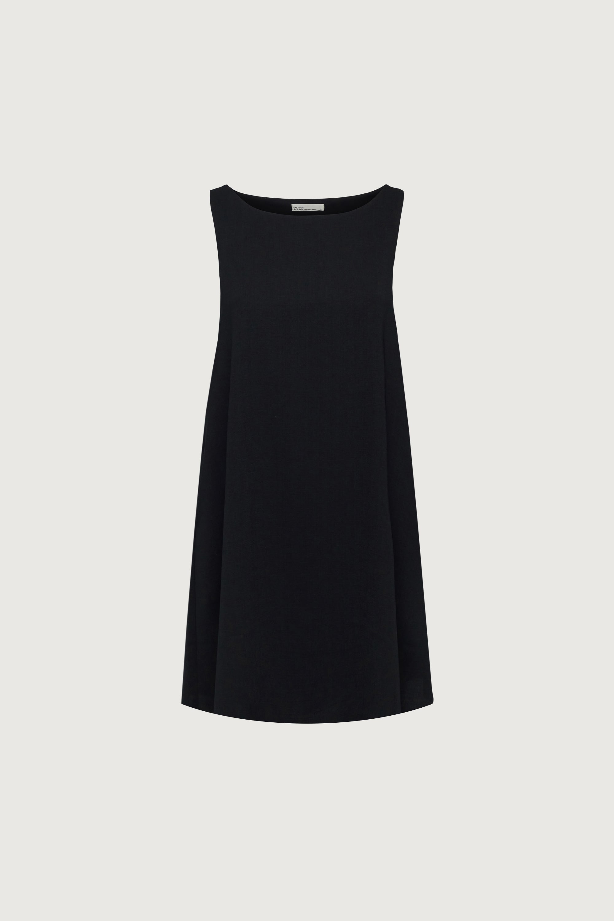 Black sleeveless dress best sale