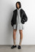 Hoodie mini dress in medium heather grey — main image