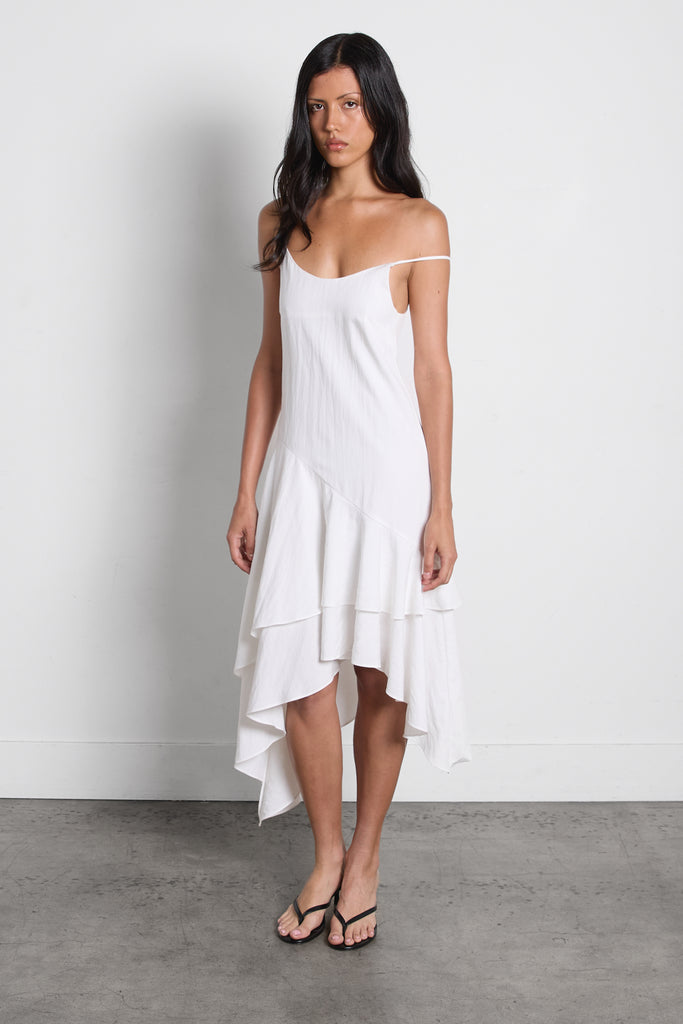 Tiered Ruffle Cami Dress | OAK + FORT