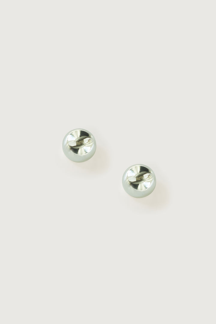 ROUND STUD EARRING