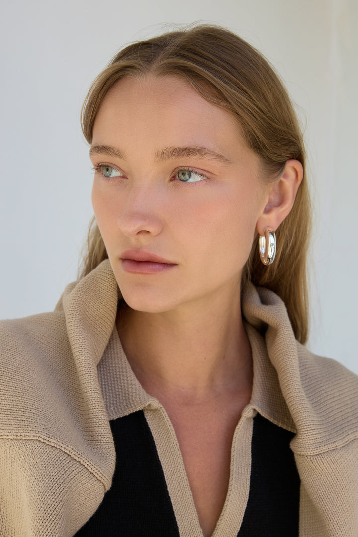 CHUNKY HOOP EARRINGS