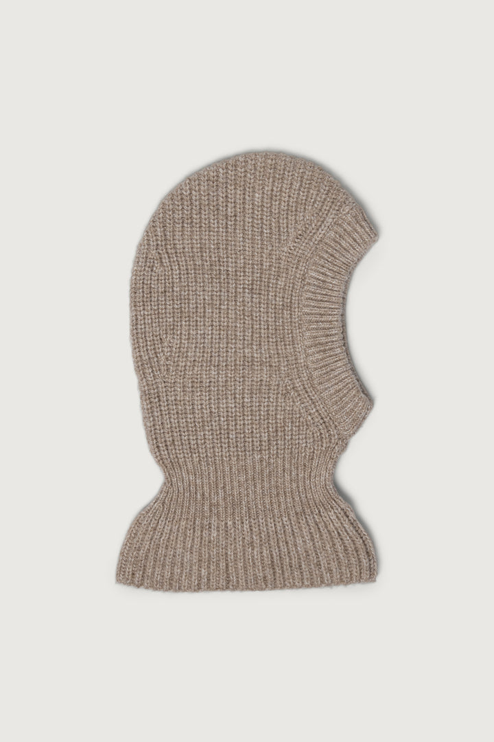 RIBBED KNIT BALACLAVA
