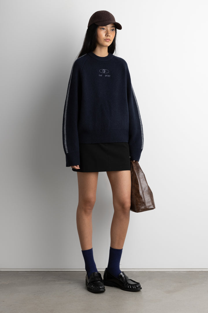 WOOL BLEND CAP in Coffee Bean — alternate angle