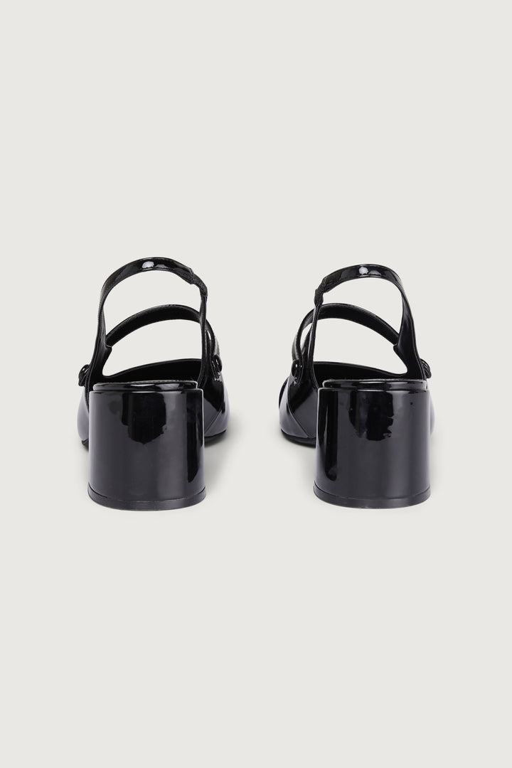 BLOCK HEEL MARY JANE in Black — alternate angle