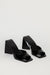 SQUARE TOE HEEL SANDAL