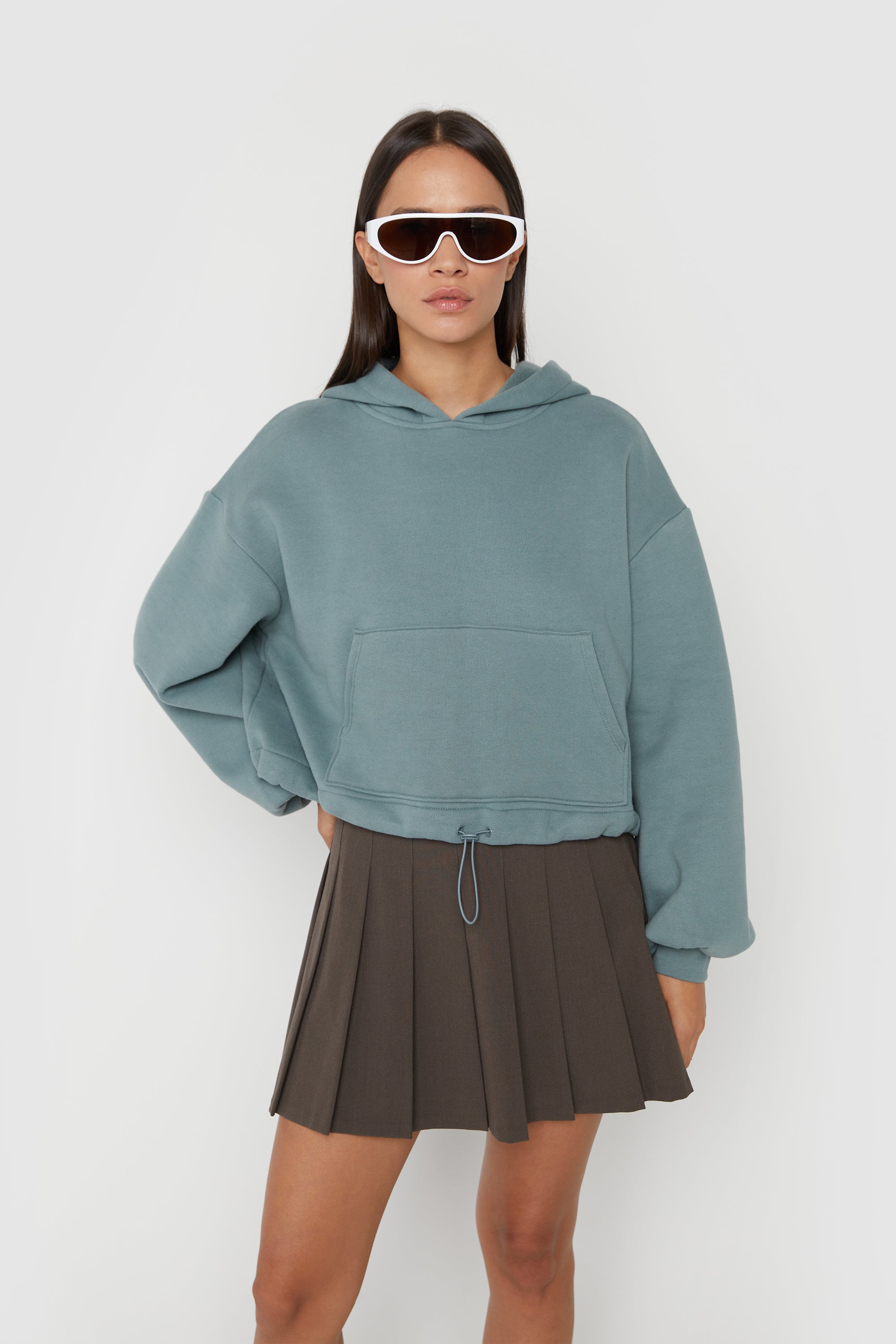 Cropped Hoodie | OAK + FORT